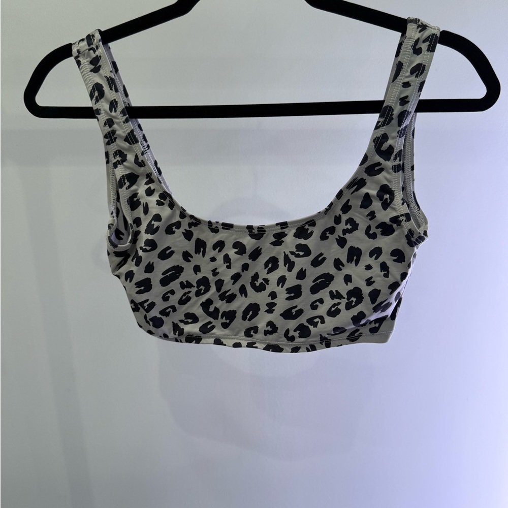 Leopard Print Sports Bra